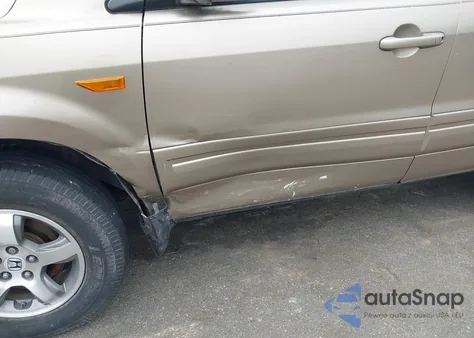 2006 Honda Pilot Ex-L из США, поврежденный, VIN 5FNYF28666B000536